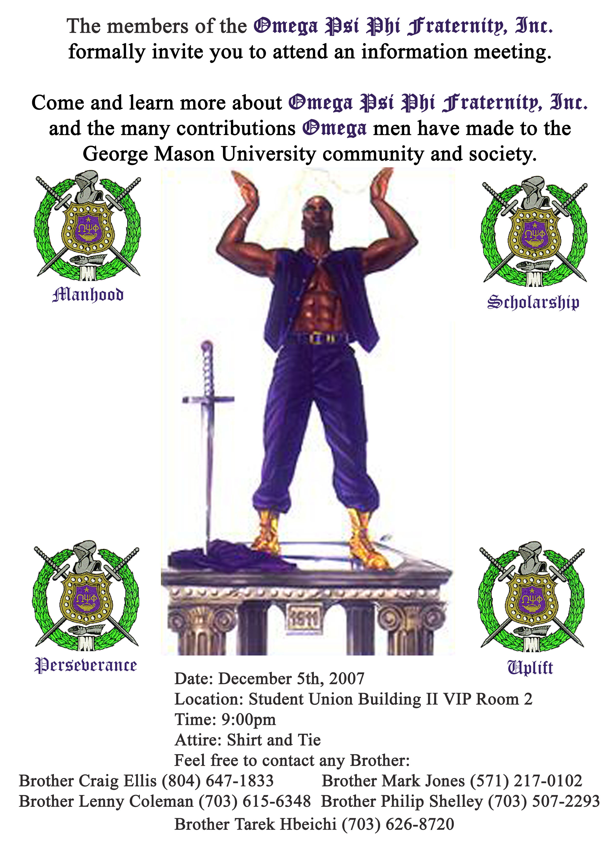 Eta Delta Delta Chapter of Omega Psi Phi Fraternity Inc